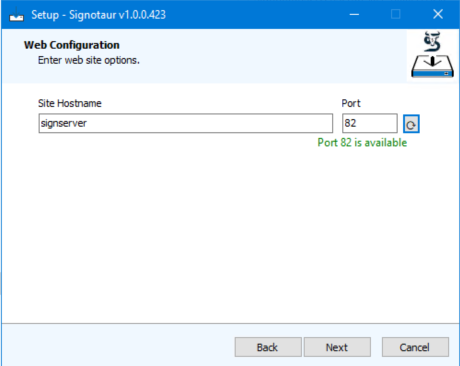 Setup: Web Configuration